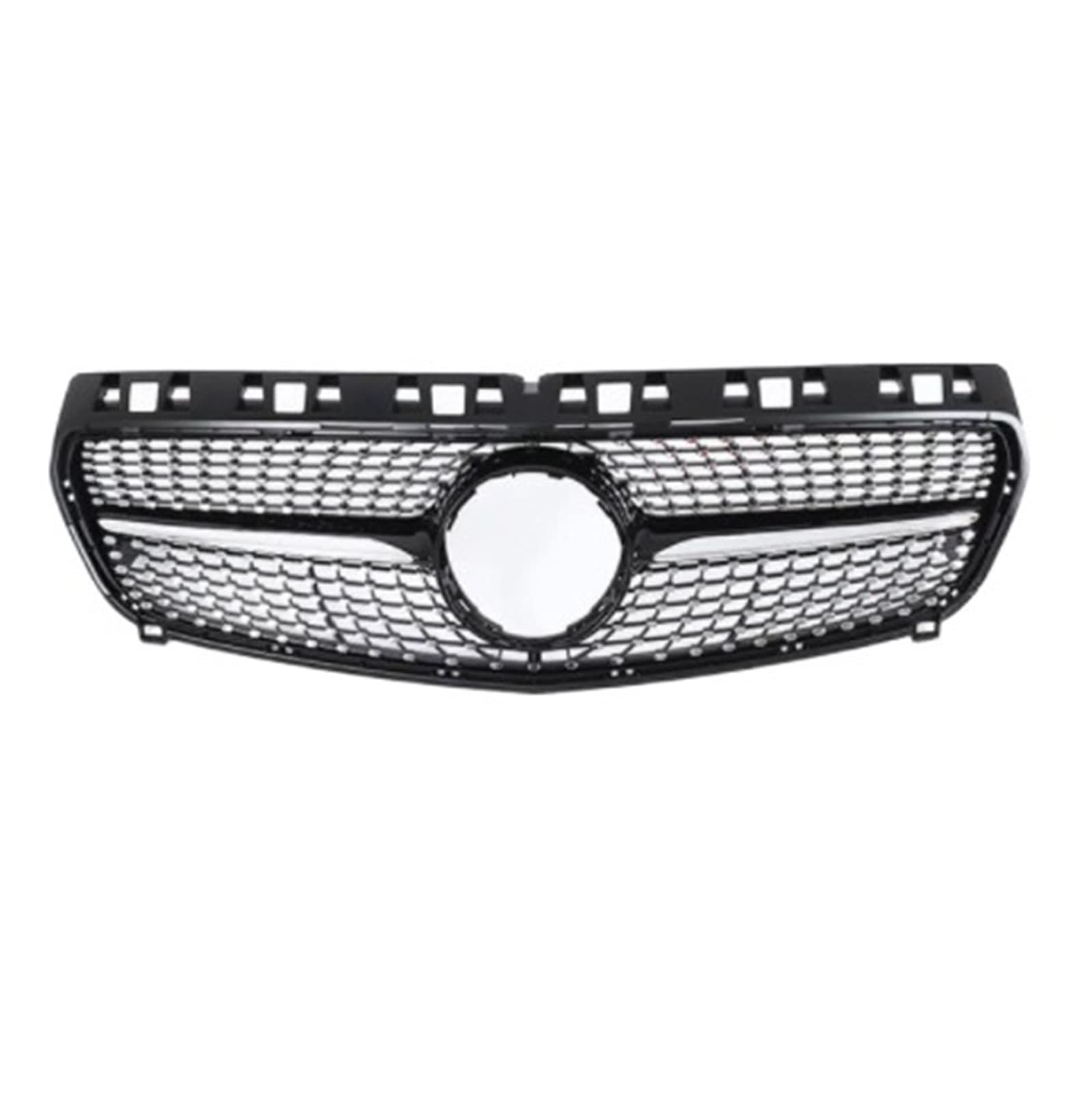 For EIN Klasse W176 2013-2015 Jahre A45 GT Diamond Grille A45 A180 A200 A260 Frontstoßstange (Diamond Black) von DOPQNYLZW