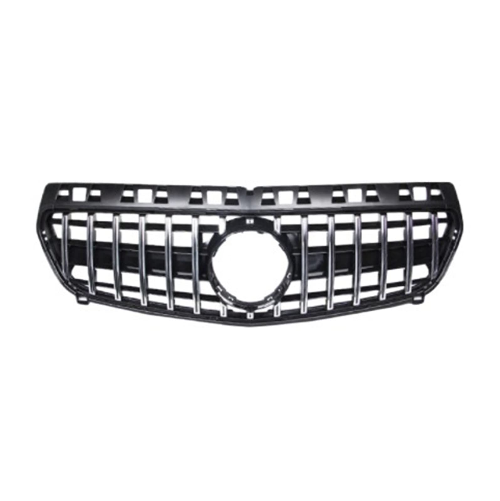 For EIN Klasse W176 2013-2015 Jahre A45 GT Diamond Grille A45 A180 A200 A260 Frontstoßstange (GT2 Silver) von DOPQNYLZW