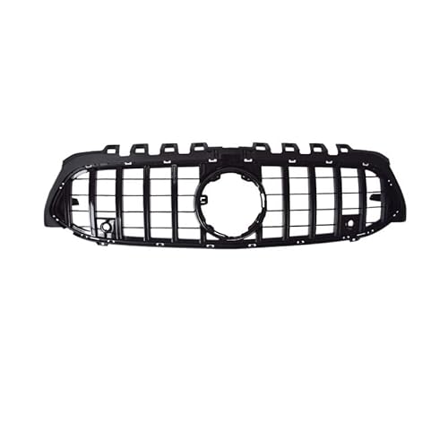 Kühlergrill Passend für A-Klasse W177 GT GTR Kühlergrill Diamond Grille A180 A200 A260 A45 2018+ Ohne Emblem(Black with Kamera) von DOPQNYLZW