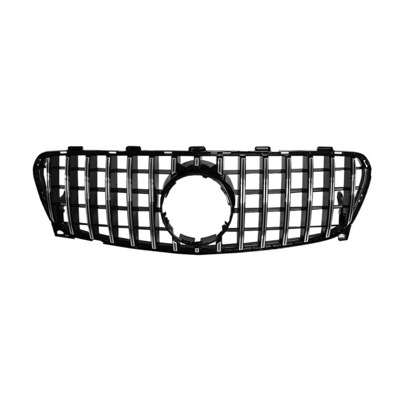 Kühlergrill Passend für GLA X156 2014-2019 Jahre GT GTR GRILLE GLA180 GLA200 GLA250 GLA45 GLA KLASSE ABS MESH(Silber 2017-18) von DOPQNYLZW