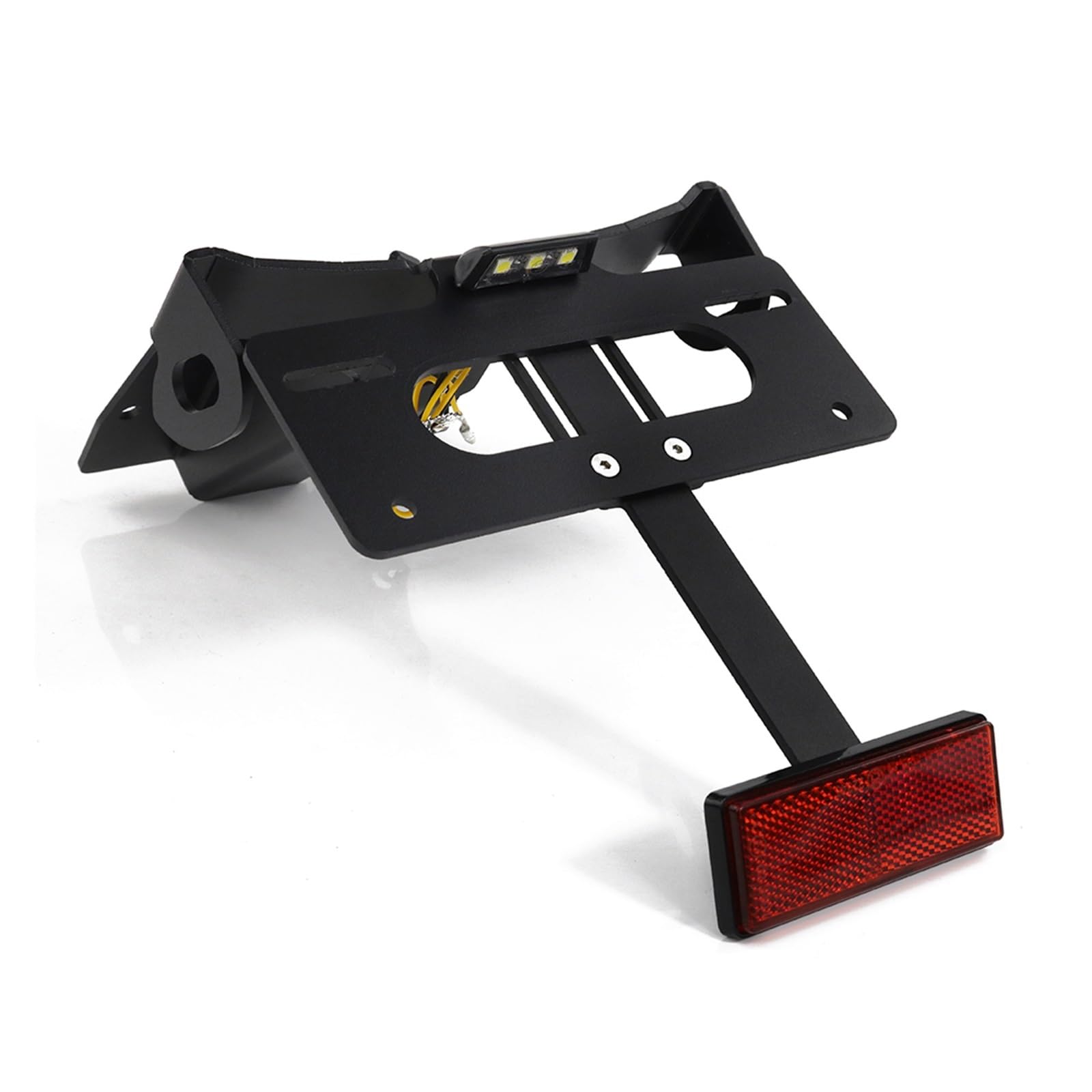 Motorcycle Compatible With NC750X 2021 2022 2023 Rear License Plate Holder Bracket With Light Tail Tidy Fender Eliminator NC 750X von DOPQNYLZW