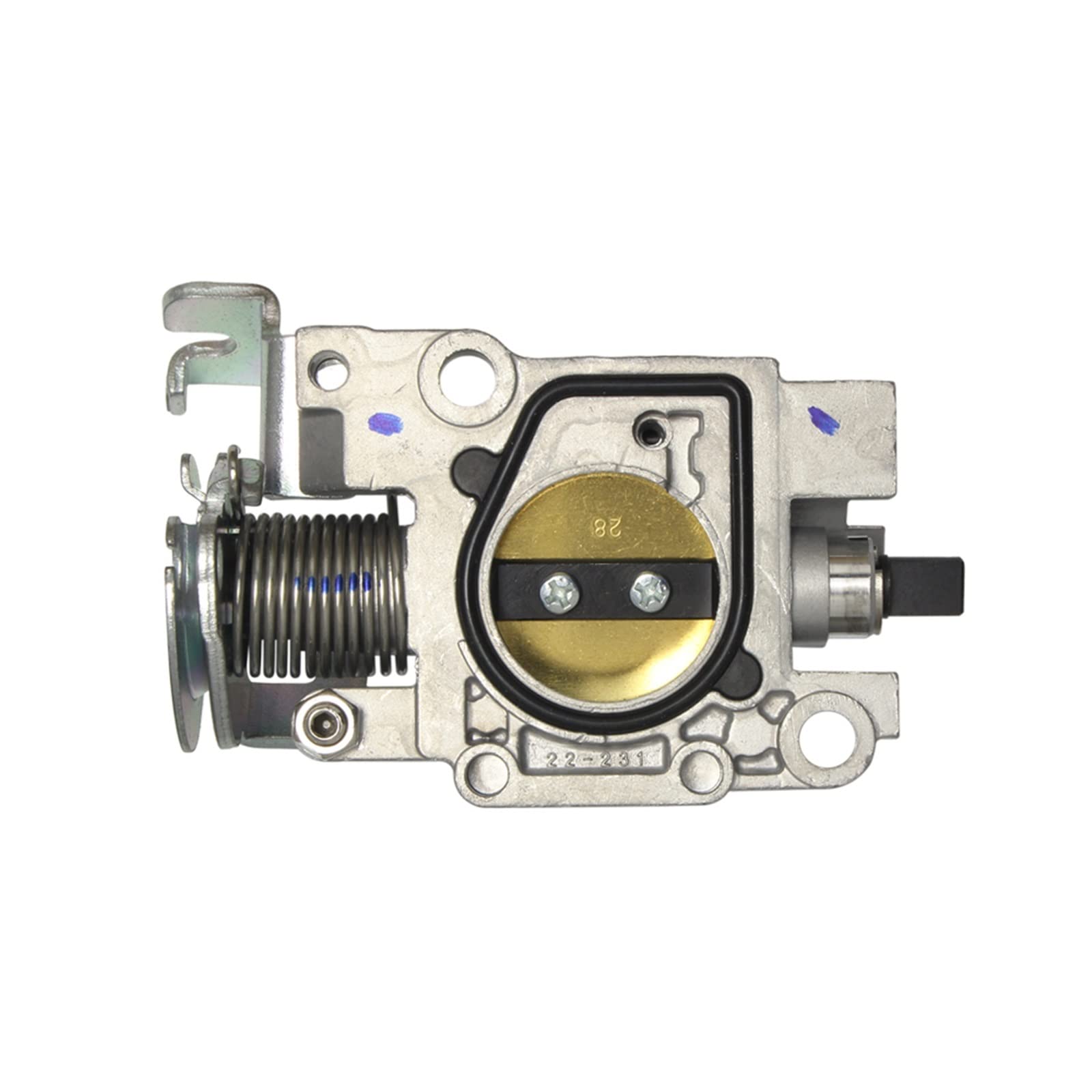 Racing Throttle Body 25 28 29 30mm Compatible With Wave110i 125i Injection Modified Mototrcycle(28mm) von DOPQNYLZW