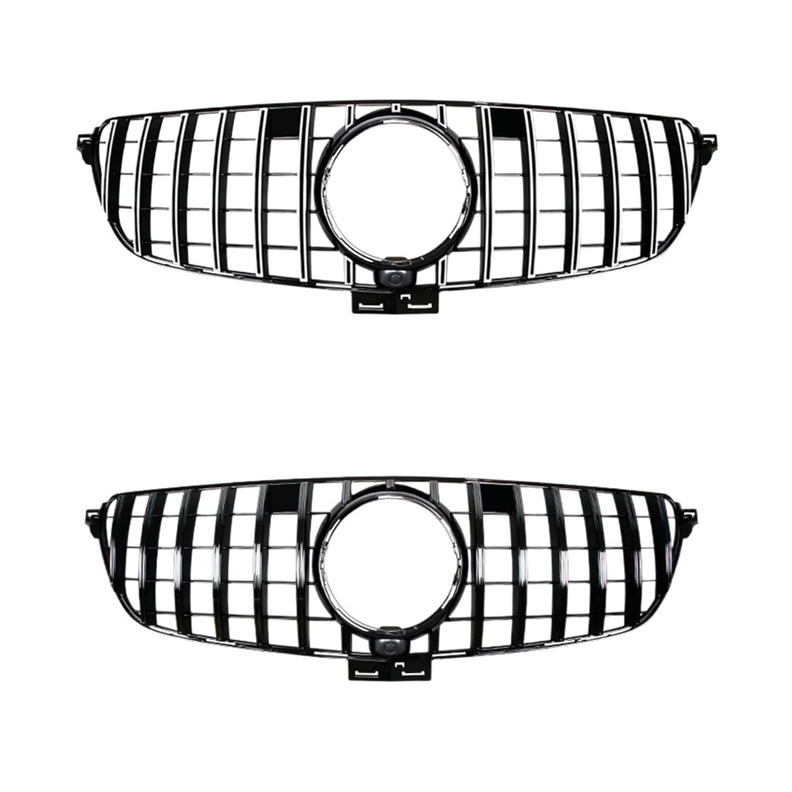 Replacement Front Bumper GT Grille Compatible With Mercedes GLE Class W166 Grille W292 Bens Coupe GLE300 350d Gls X166 400d Accessories(Gle w292 black) von DOPQNYLZW