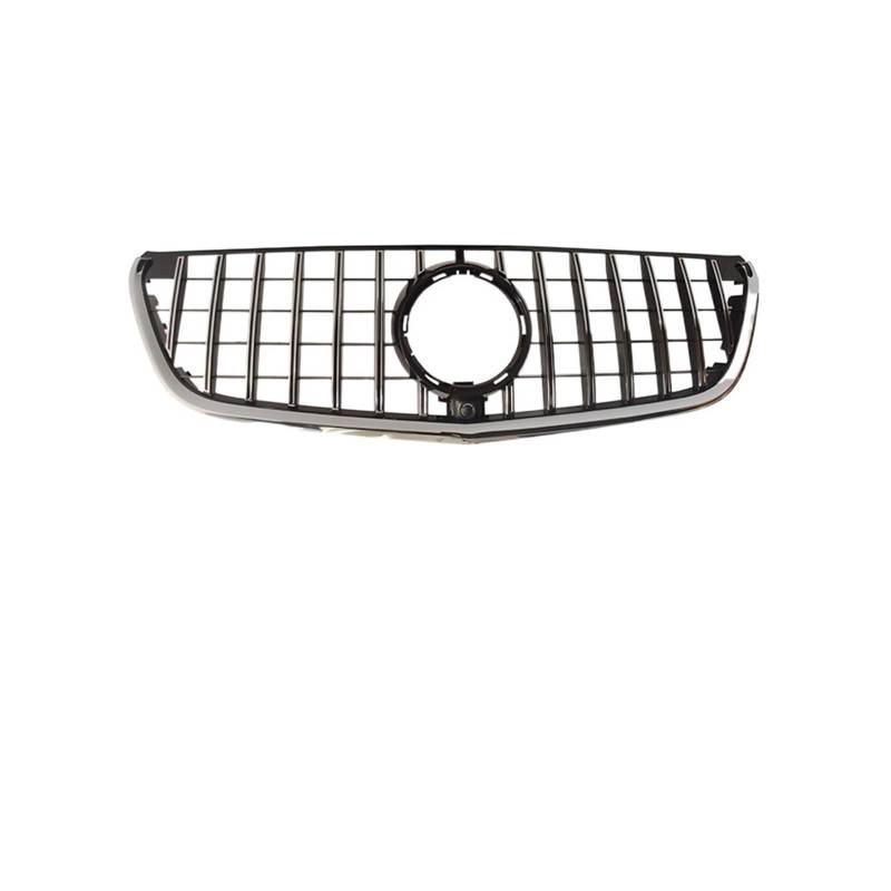 Schwarz Chrome Diamond GT Grille for V260 V250, Frontstoßstange, Racing Grid, for V-CLASS W447 2015-2019 Year(GT Silver) von DOPQNYLZW