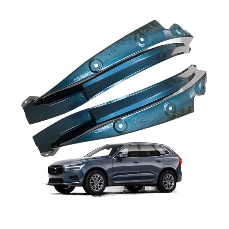 Spezielle Hintertür Hinterrad Schutzblech Modifikation Auto Zubehör Schutzblech Kompatibel mit Volvo XC60 Schmutzfänger Blau 2018 2019 2020 2021 2022(Denim blue) von DOPQNYLZW