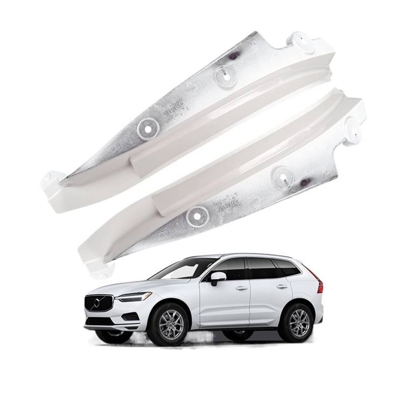 Spezielle Hintertür Hinterrad Schutzblech Modifikation Auto Zubehör Schutzblech Kompatibel mit Volvo XC60 Schmutzfänger blau 2018 2019 2020 2021 2022(Crystal White Perle) von DOPQNYLZW