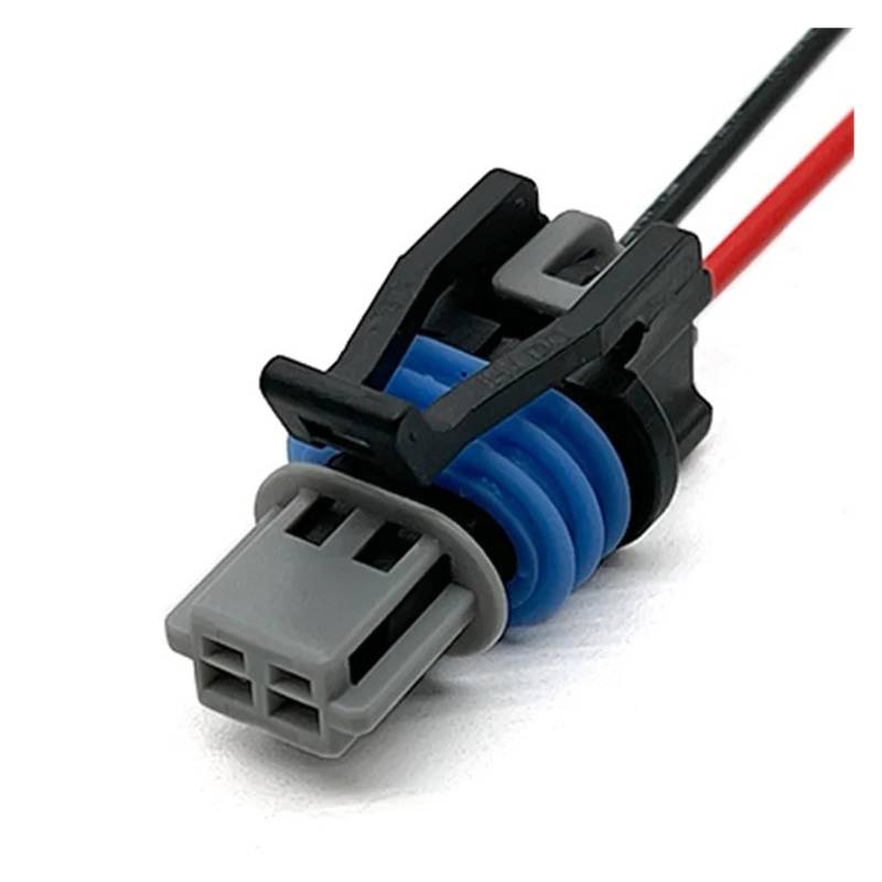 1 Stück 2Pin LS ECT Auto wasserdichter Sensorstecker Kabelbaumstecker 15449028 15449027 DOQIRWO(2Pin B,1 Pc) von DOQIRWO