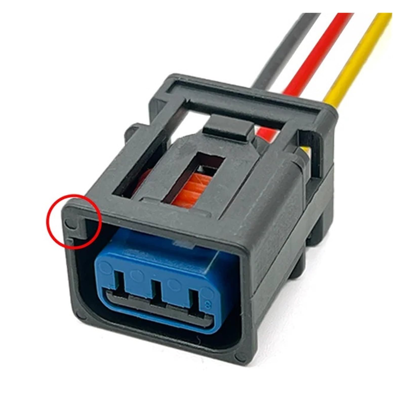 3 Pin Zündspule Hochspannungsstecker Kabelbaum Auto Wasserdichter Stecker mit Kabel 1W7T-14A464-MA DOQIRWO(3Pin Female B,1 Pc) von DOQIRWO