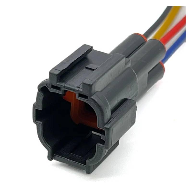 4 Pin Auto Wasserstrahl Motor Sensor Stecker Kabelbaum Auto Wasserdichter Stecker PB291-04027 6185-1169 DOQIRWO(4Pin Male,1 Pc) von DOQIRWO