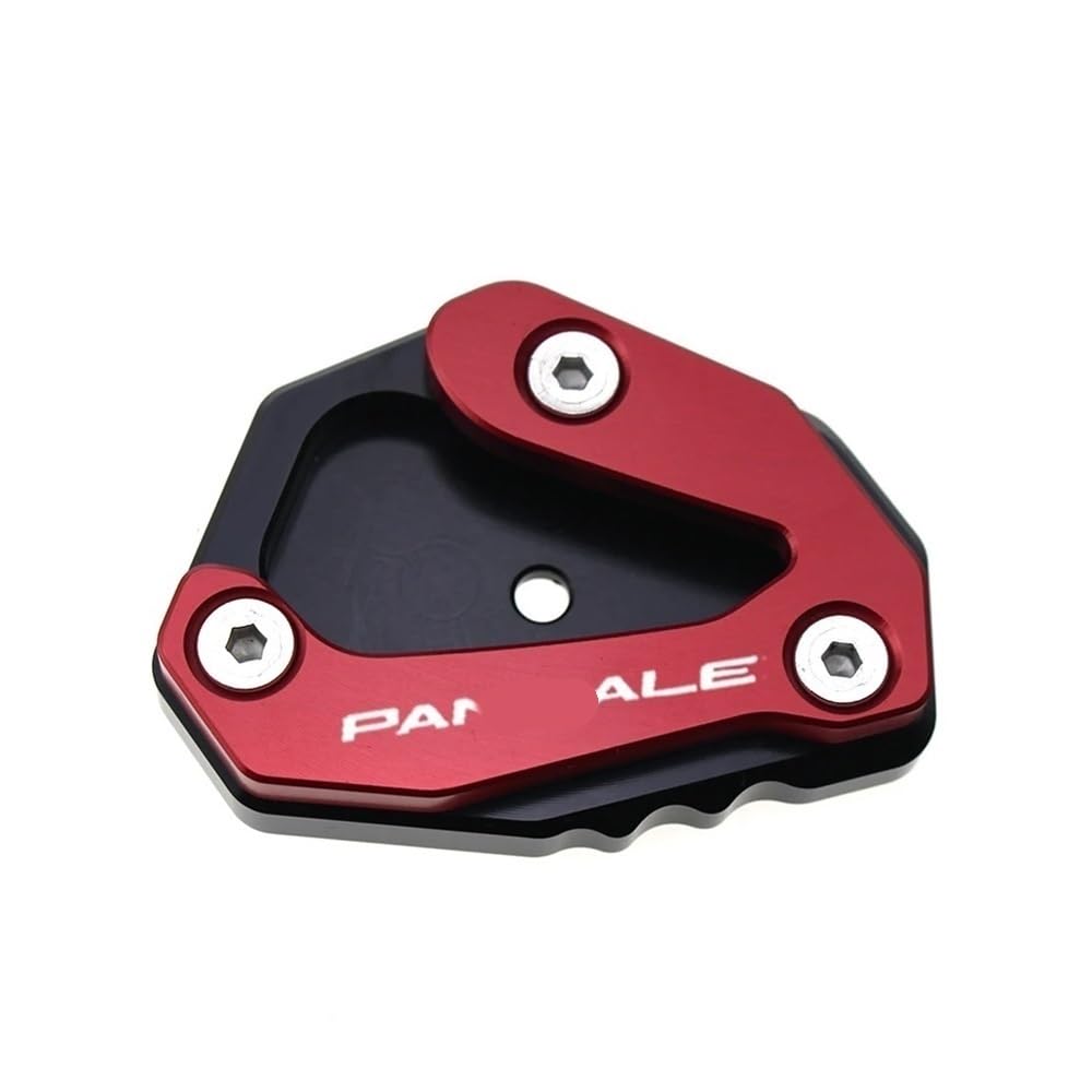 Motorrad Halterung Für Du&Cati 899 1199 1299 V2 Panigale Motorrad CNC Aluminium Seitenständer Pad Platte Ständer Vergrößerungsunterstützung Erweiterung von DORTNVYEQ