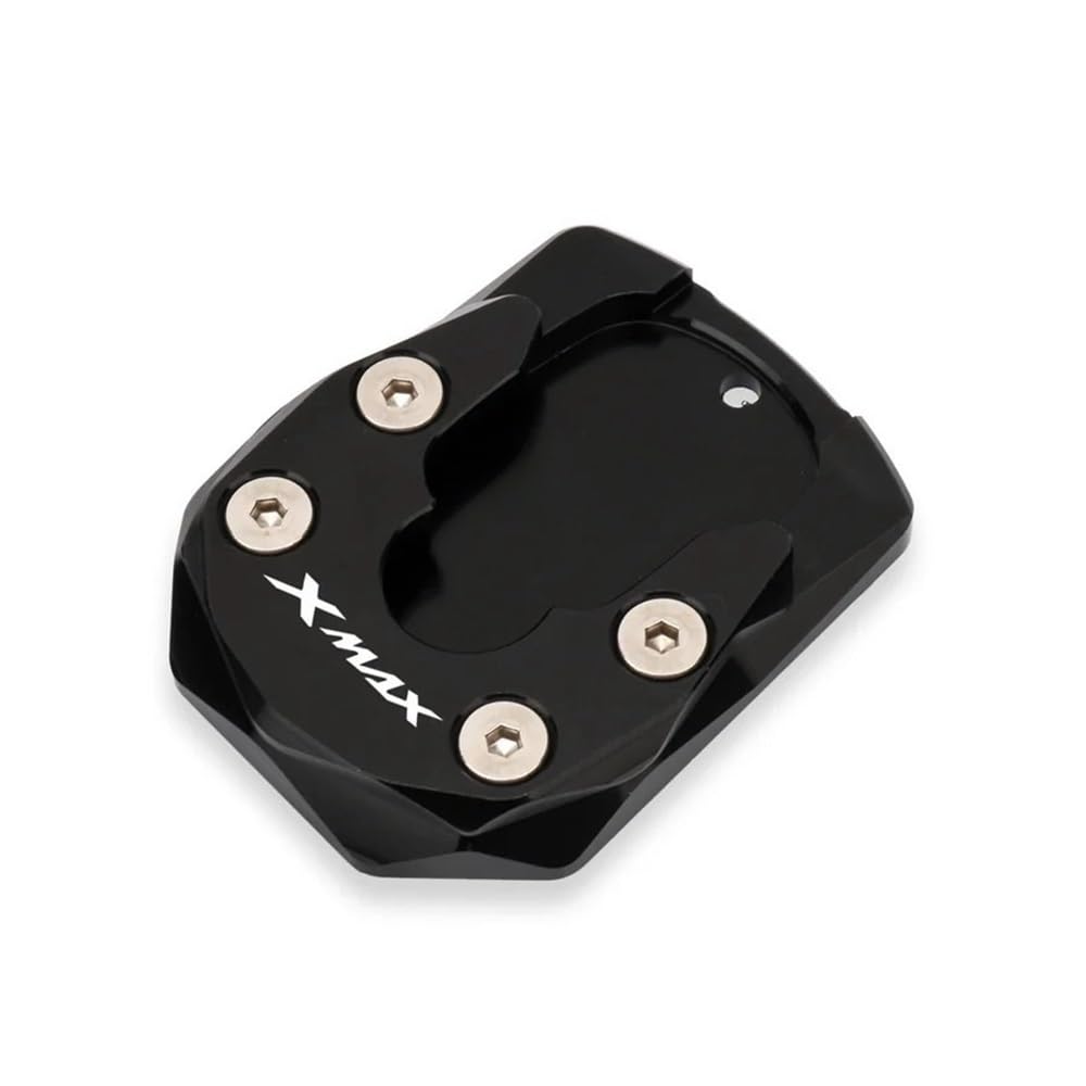 Motorrad Halterung Für Ya&maha XMAX300 XMAX300 X-MAX 300 X-MAX300 2023 + Motorrad CNC Kickstand Fuß Seitenständer Verlängerungspolster Stützplatte von DORTNVYEQ