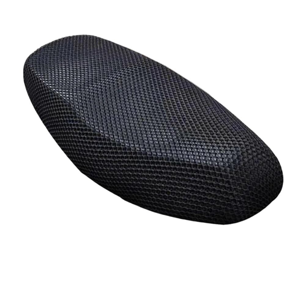 Motorrad Sitzbankbezug 1 PC Atmungsaktive Motorrad Kissen Sitzbezug 3D Mesh Kissen Moped Motorrad Roller Sitzbezug Kissen Anti-Slip Abdeckung Gitter von DORTNVYEQ