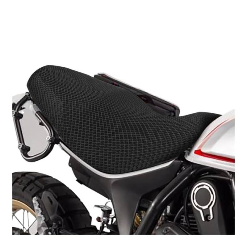 Motorrad Sitzbankbezug Für DUC&ATI Scrambler 800 Scrambler800 Motorrad Zubehör Schutz Kissen Sitzbezug Nylon Stoff Sattel Sitzbezug von DORTNVYEQ