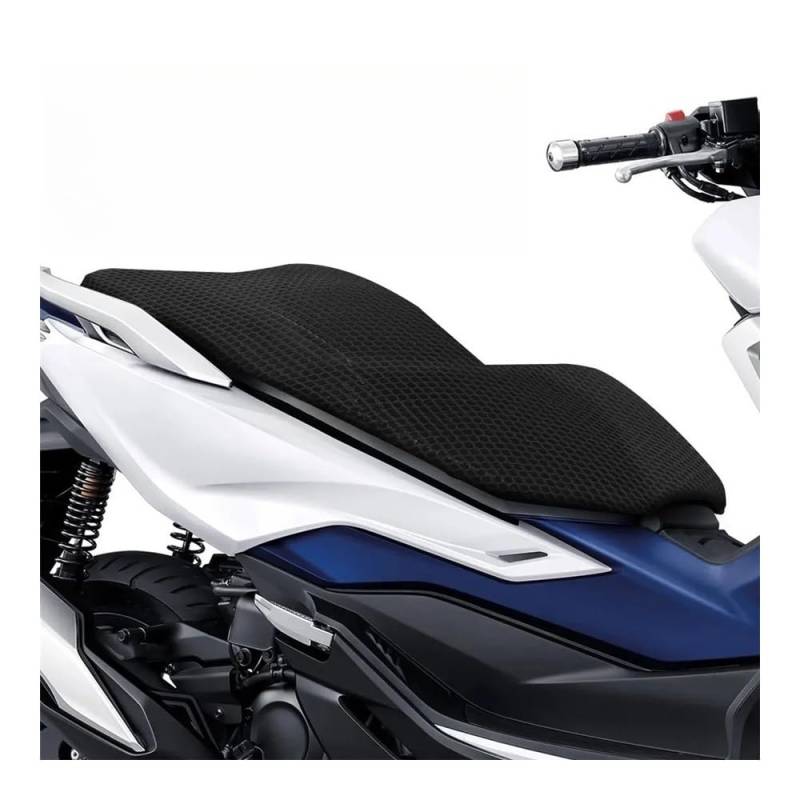 Motorrad Sitzbankbezug Für H&on&da Für Fo-RZA NSS 125 Für Fo-rza125 NSS125 2021 Motorrad Zubehör Stoff Sattel Sitzbezug Nylon Atmungsaktive Kissen von DORTNVYEQ