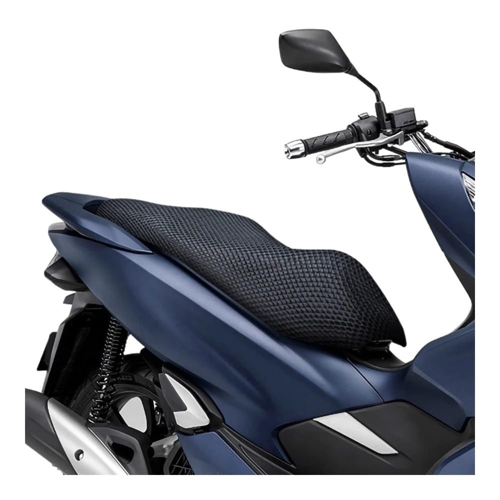 Motorrad Sitzbankbezug Für Ho&n&da PCX125 PCX150 PCX160 PCX 125 150 Motorrad Zubehör Schutz Kissen Sitzbezug Nylon Stoff Sattel Sitzbezug von DORTNVYEQ