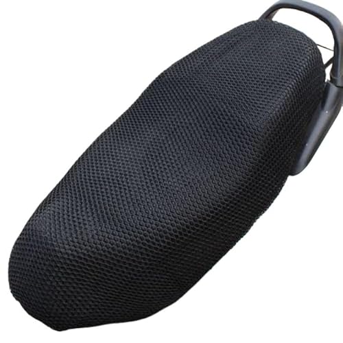 Motorrad Sitzbankbezug Motorrad Kissen Sitzbezug 3D Mesh Protectorl Anti-Slip Kissen Mesh Net Anti-Skid Pad Mesh Sitzbezug Motorrad Zubehör von DORTNVYEQ