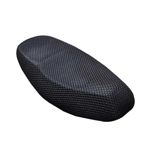 Motorrad Sitzbankbezug Motorradzubehör Motorradkissen Sitzbezug 3D-Mesh-Schutz Anti-Rutsch-Kissen Mesh-Netz Anti-Rutsch-Pad Mesh-Sitzbezug von DORTNVYEQ