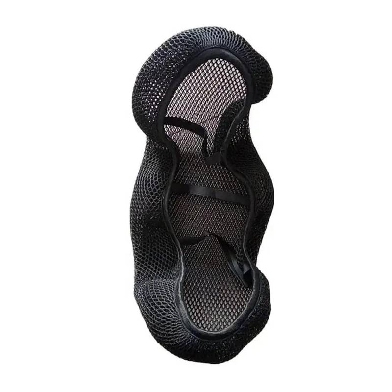 Motorrad Sitzbankbezug Sommer Cool 3D Mesh Motorrad Sitzbezug Atmungsaktive Roller Sitzbezüge Kissen Anti-Rutsch-Abdeckung Grid Schutz Pad von DORTNVYEQ