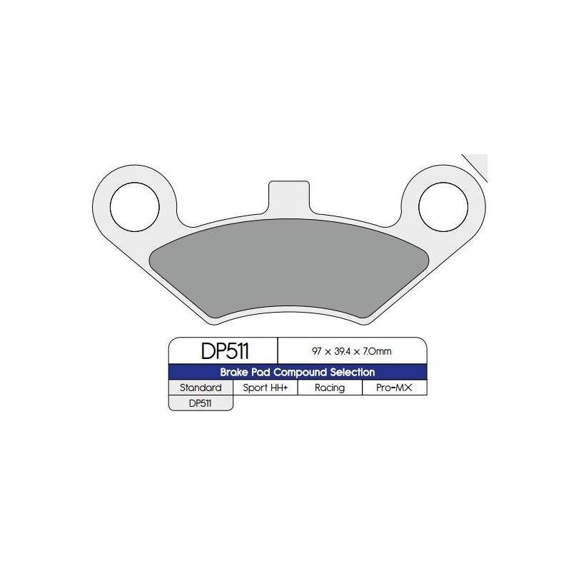 BRAKE PAD SINTER von DP Brakes