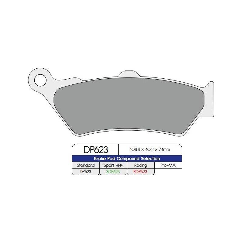 BRAKE-PAD-SINTERED-HH+ von DP Brakes