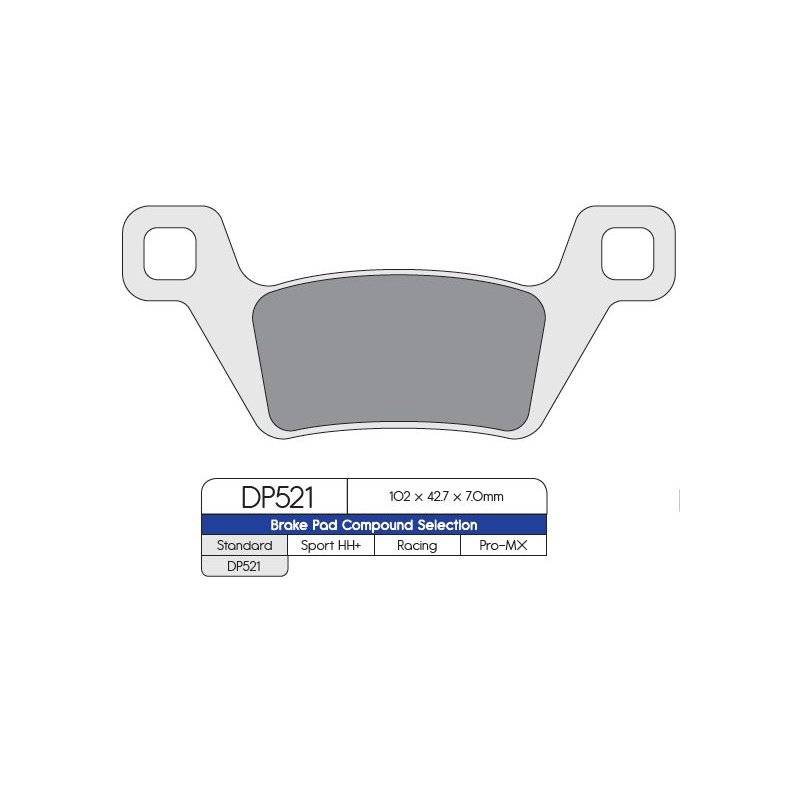 BRAKE PAD SINTERED von DP Brakes