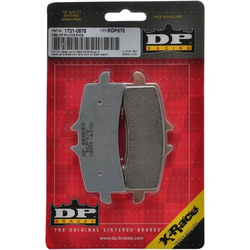 Brake Pad Sintered Rdp978 von DP Brakes