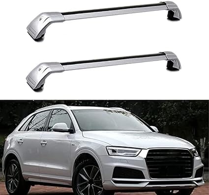 2 Stück Aluminium Dachträger für Au-di Q3 SUV 2011 2012 2013 2014 2015 2016 2017 2018,DACHTRÄGER AUS Aluminium Fahrradträger Dachboxen Dachgepäckablage,2 von DPBXQ