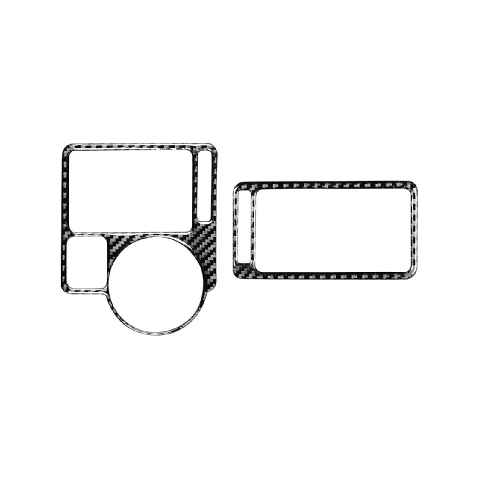 Auto Innenraum Rahmen Für Für G&olf 4 Für J&etta Für B&ora MK4 R32 Für G&TI 1999-2003 2004 Auto-Armaturenbrett-Panel Mitte Klimaanlage Auslass-Entlüftungs-Trim-Abdeckung Rahmenabdeckung Trim(Side 2pcs von DPEDFVXVMR