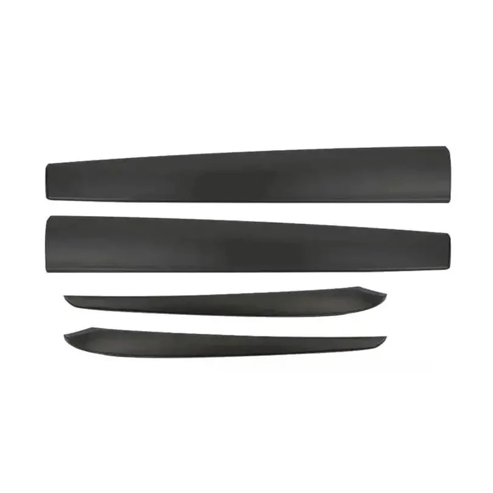 Auto Innenraum Rahmen Für T&esla Für Modell 3 Für Modell Y 2019 2020 2021 2022 2023 2024 Auto Dashboard Abdeckung Und Tür Trim Panel Dash Trim Rahmenabdeckung Trim(Matte Black 4PCS) von DPEDFVXVMR