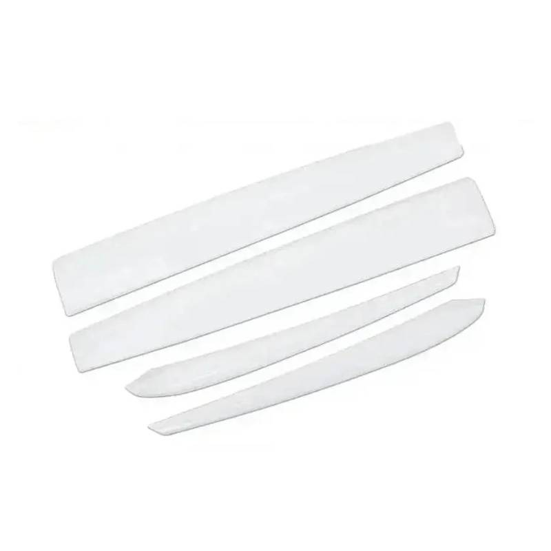 Auto Innenraum Rahmen Für T&esla Für Modell 3 Für Modell Y 2019 2020 2021 2022 2023 2024 Auto Dashboard Abdeckung Und Tür Trim Panel Dash Trim Rahmenabdeckung Trim(Matte White 4PCS) von DPEDFVXVMR