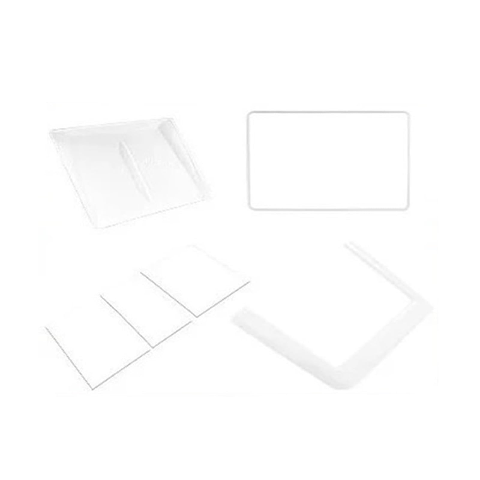 Auto Innenraum Rahmen Für T&esla Für Modell 3 Highland 2024 Auto Center Panel Drahtlose Lade Silikon Rahmen Lünette Innen Rahmenabdeckung Trim(White 4PCS) von DPEDFVXVMR