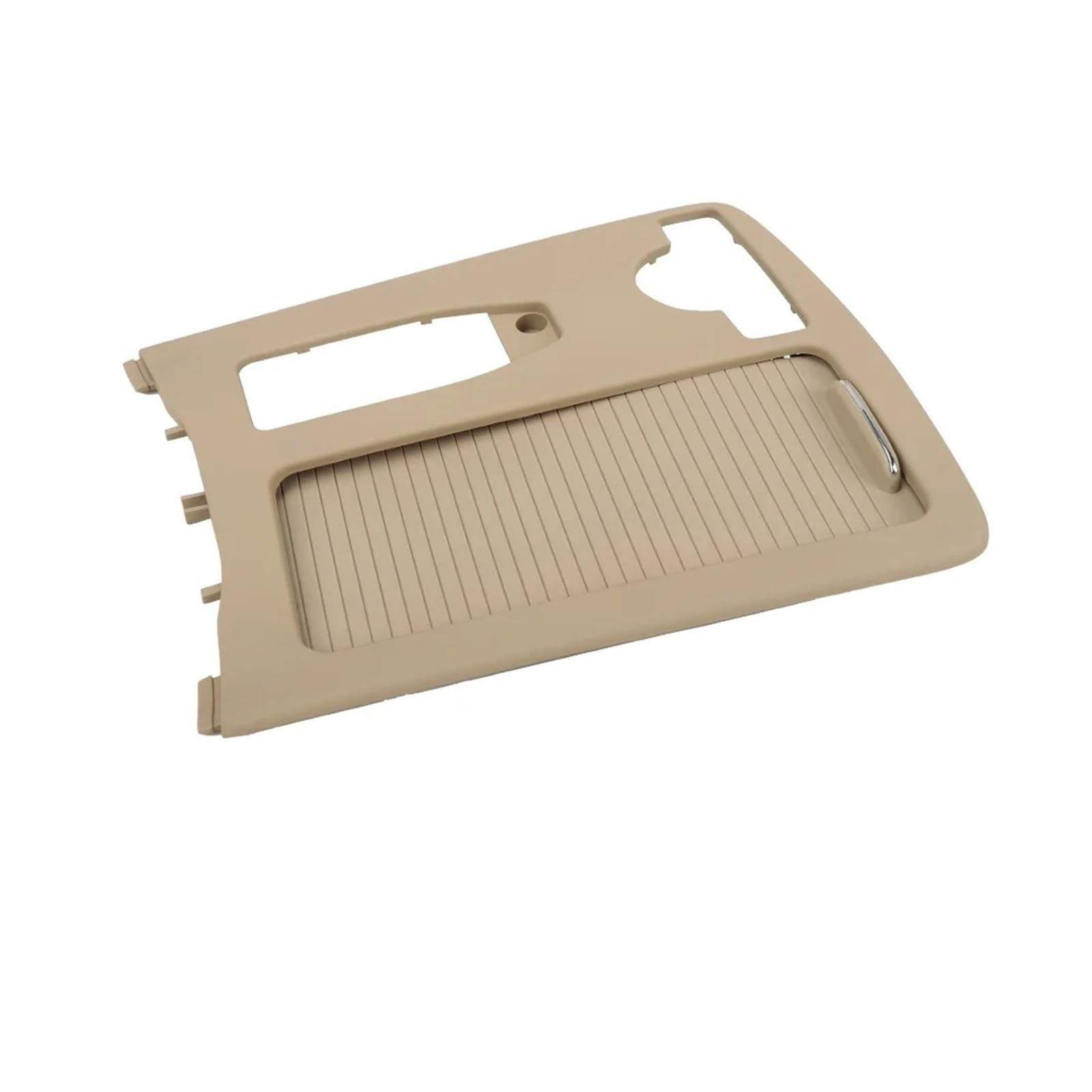 Auto Innenraum Rahmen Für W204 C180 C200 W207 W212 E300 Auto Mittelkonsole Getränkehalter Abdeckung Shutter Außenrahmen Abdeckung Rahmenabdeckung Trim(Model C Beige) von DPEDFVXVMR