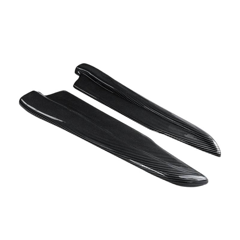 Rear Spoiler Flügel Lippe Für 3er-Reihe Für M3 E90 E91 E92 E93 F30 F35 330i 320i 325i Auto Heckstoßstange Splitter Schürzen Lip Winglet Wrap Angle Zubehör Dachspoiler Flügel(Carbon Fiber Look) von DPEDFVXVMR