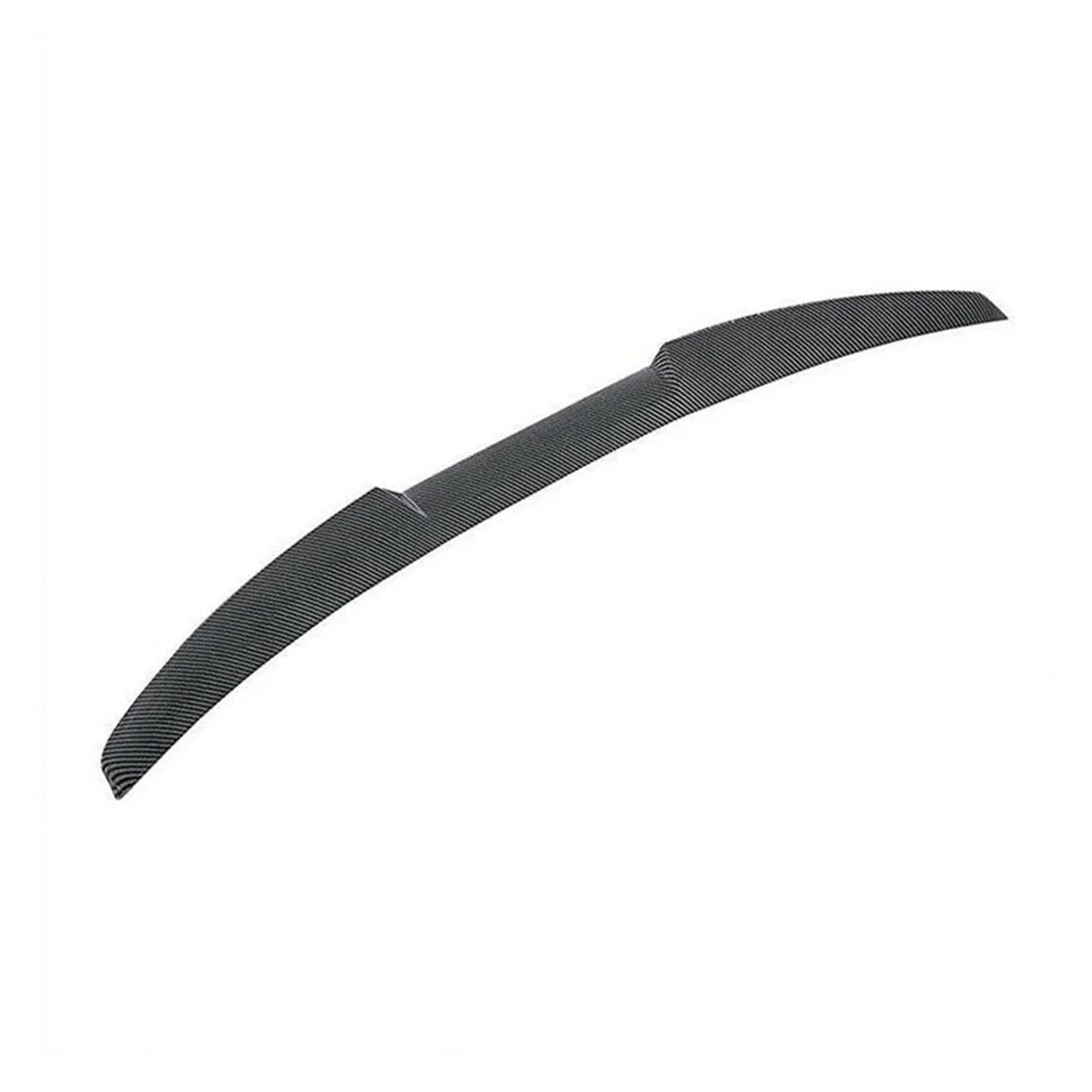 Rear Spoiler Flügel Lippe Für C&ivi-c 120CM Universal Auto Hinten Stamm Spoiler Flügel Dach Lip Flügel Spoiler Carbon Look ABS Material Dachspoiler Flügel(Carbon Fiber) von DPEDFVXVMR