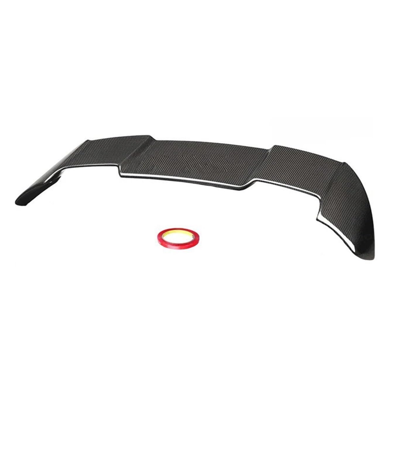 Rear Spoiler Flügel Lippe Für C&orolla Für C&Ross E210 Fließheck Auto Spoiler Heckklappe Dach Verlängerung Abdeckung Trim Lip Carbon Faser Muster Zubehör Dachspoiler Flügel(Carbon Fier Pattern) von DPEDFVXVMR