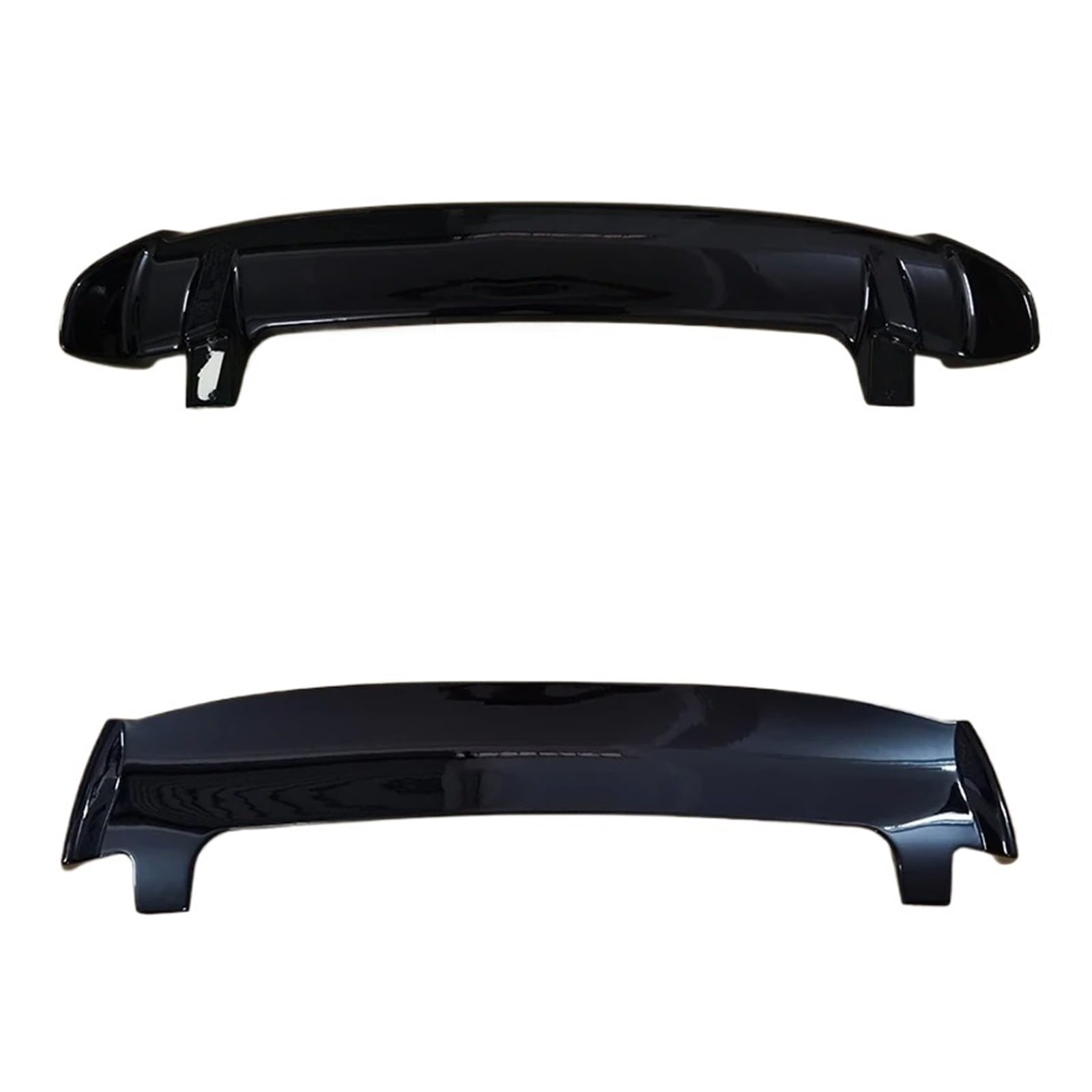 Rear Spoiler Flügel Lippe Für P&eugeot 206 207 307 Fließheck Universell Auto Spoiler Hinten Stamm Flügel Körper Kit ABS Kunststoff Zubehör Dachspoiler Flügel(Gloss Black) von DPEDFVXVMR