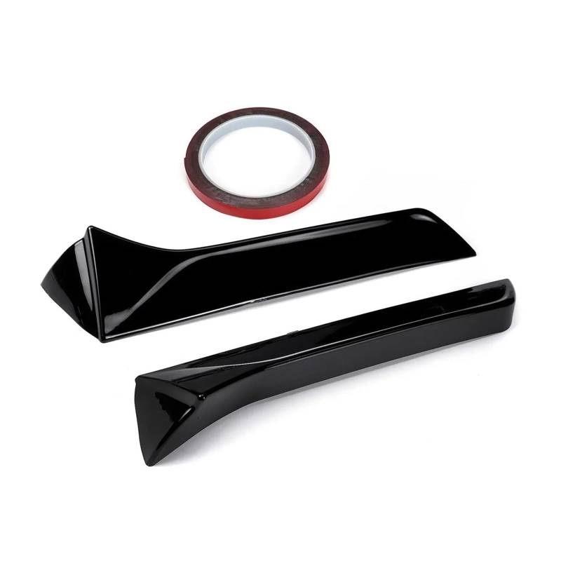 Rear Spoiler Flügel Lippe Für Seat Für Leon 5F Für FR Mk3 MK3.5 5-Türer 2013-2021 Auto Heckklappe Fenster Spoilerlippe Fensterverkleidung Lippe Heckdachflügel Seitenkante Dachspoiler Flügel(Glossy Bla von DPEDFVXVMR