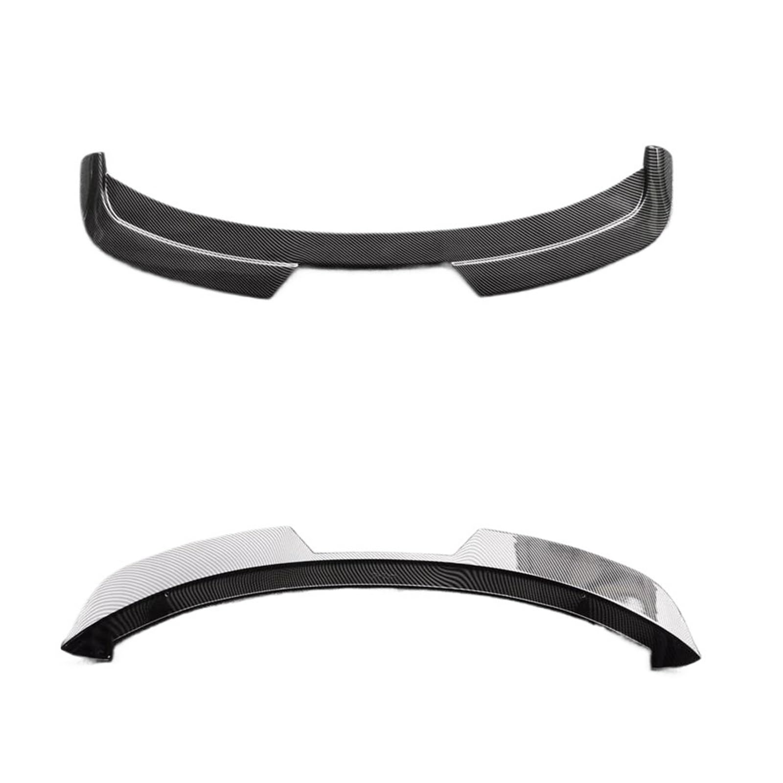 Rear Spoiler Flügel Lippe Für Seat Für Leon MK2 2009 2010 2011 2012 Autodachspoiler Heckspoiler ABS Glänzend Schwarz Oder Carbonfaser-Look Body Kit Dachspoiler Flügel(Black) von DPEDFVXVMR