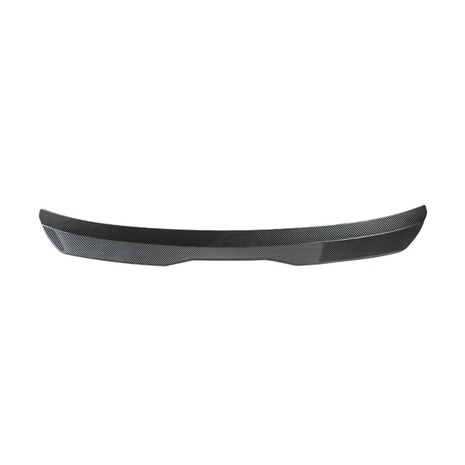 Rear Spoiler Flügel Lippe Universal Fließheck Auto Heckspoiler Heckdachspoiler ABS Zierleiste Heckdachspoiler Dachspoiler Flügel(Carbon Fiber) von DPEDFVXVMR