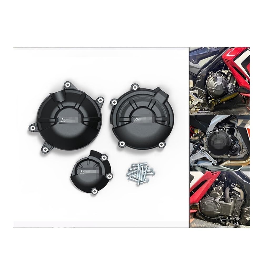 Motor Schutzabdeckung Für CBR400R 2022-2023 CB400F CB400X 2021-2023 Motor Abdeckung Motorrad Lichtmaschine Kupplung Schutz Abdeckung Zubehör von DPOGHYE