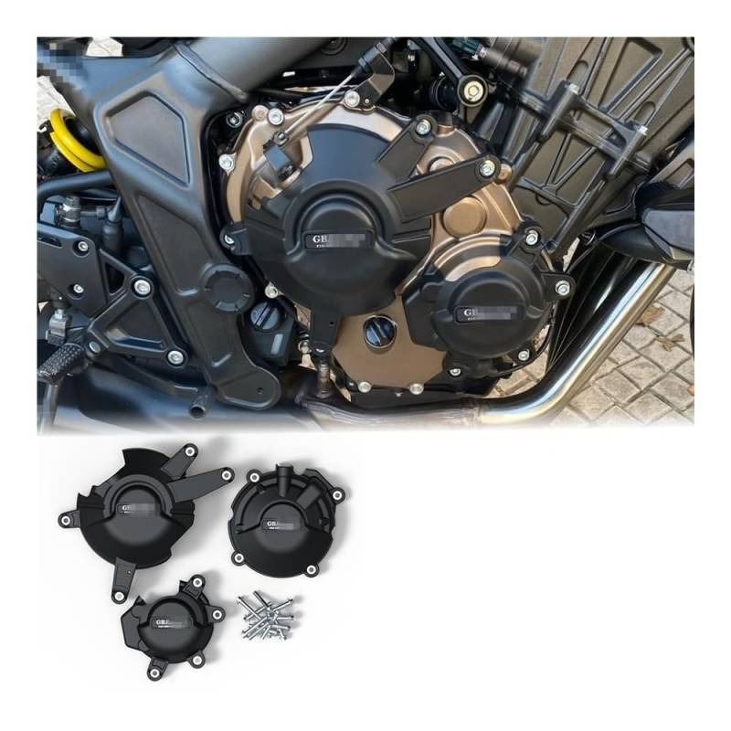 Motor Schutzabdeckung Für CBR650R CB650R Motorräder Motor Fall Schutz Motor Fall Schutz Abdeckung Motor Abdeckung Set Motor Schutz Abdeckung von DPOGHYE