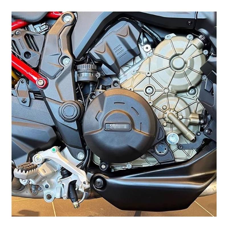 Motor Schutzabdeckung Für Du&Cati Multistrada V4 Rally V4 Pikes Peak 22-23 V4 S Grand Tour Motorrad Motor Fall Guard Saver Motor Schutz Abdeckung von DPOGHYE