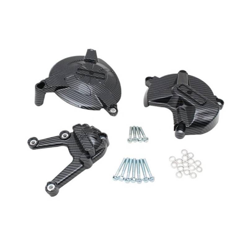 Motor Schutzabdeckung Für S1000RR S1000R 2009-2016 Motorräder Sekundäre Motor Abdeckung Set Fall Carbon Faser Muster ABS Kunststoff von DPOGHYE