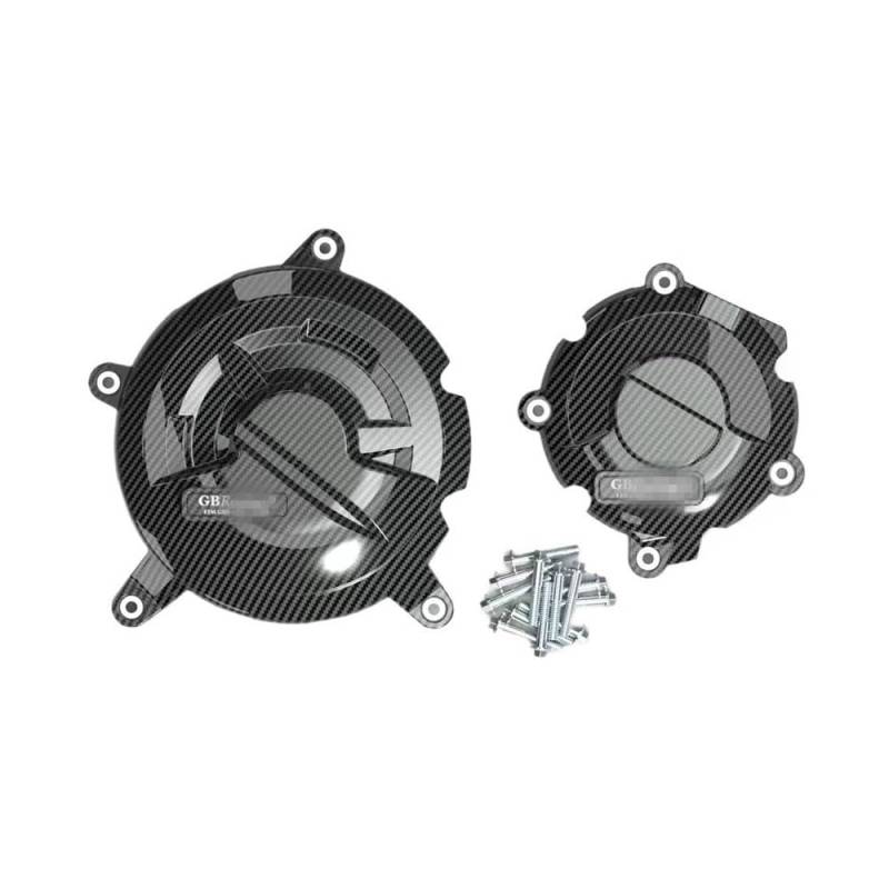 Motor Schutzabdeckung Für Su&zuki Motor Abdeckung GSX1300R Hayabusa 2021 2022-2024 Motorrad Lichtmaschine Kupplung Schutz Abdeckung Zubehör von DPOGHYE