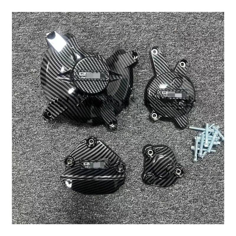 Motor Schutzabdeckung Für Ya&maha FA&zer 800 FZ8 2010-2015 FA&zer 1000 FZ1 2006-2015 Motorrad Motor Abdeckung Kupplung Abdeckung Schutz Set Zubehör von DPOGHYE