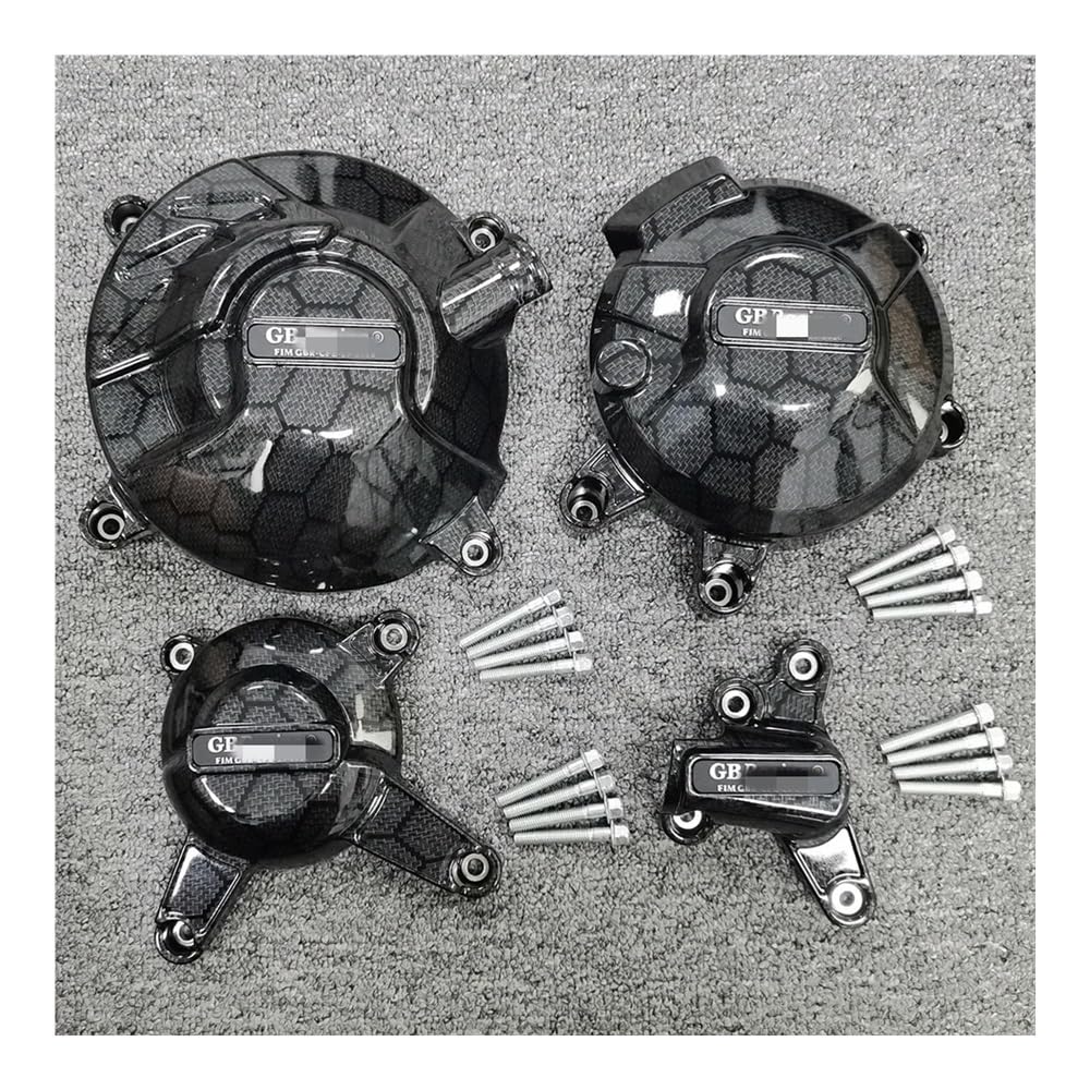 Motor Schutzabdeckung Für Ya&maha MT-09 FZ-09 Tracer Scrambler 2014-2020 XSR900 2015-2020 Motorräder Motor Schutzhülle Carbon Faser Druck von DPOGHYE