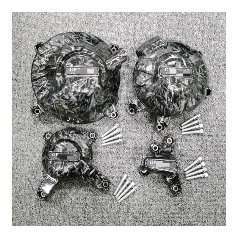 Motor Schutzabdeckung Für Ya&maha MT-09 FZ-09 Tracer Scrambler 2014-2020 XSR900 2015-2020 Motorräder Motor Schutzhülle Carbon Faser Druck von DPOGHYE