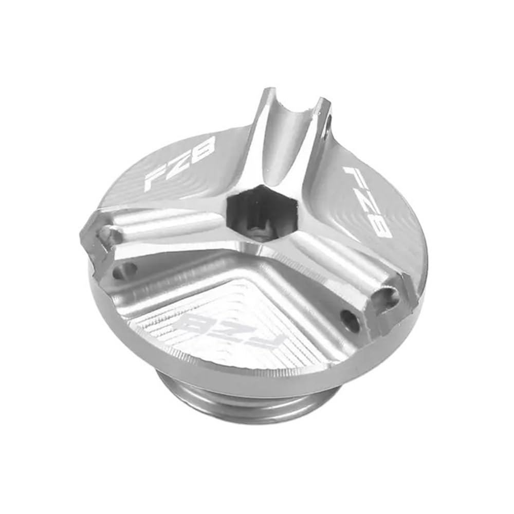 Motorrad Öleinfülldeckel FÜR Ya&maha FZ8 FZ 8 FZ-8 2011 2012 2013 Motorrad Zubehör M28 * 3 Aluminium Ölfilter Tasse Motor Stecker Abdeckung Schraube Ölwanne Mutter von DPOGHYE