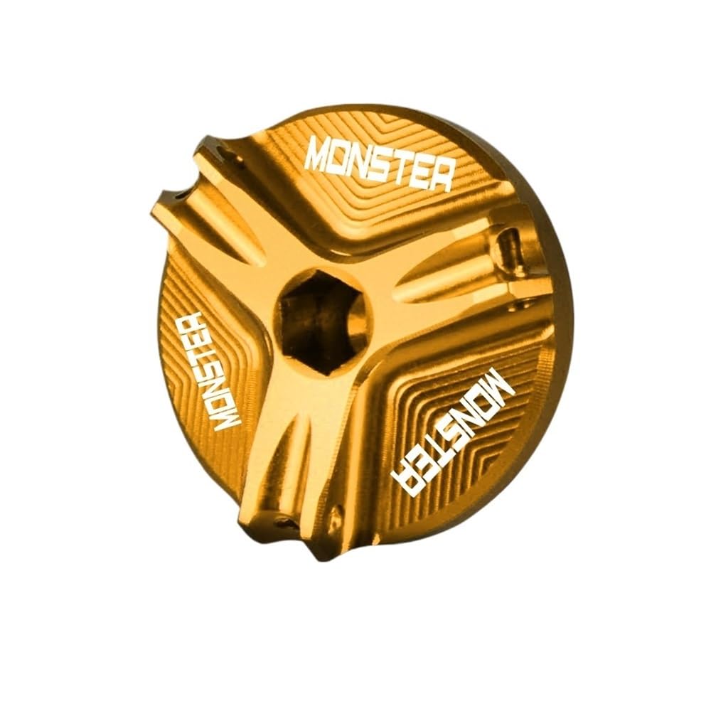 Motorrad Öleinfülldeckel Für Du&Cati Monster 696 796 821 797 1200 1200s Motorrad Aluminium Motor Öl Tasse Abdeckung Schraube von DPOGHYE