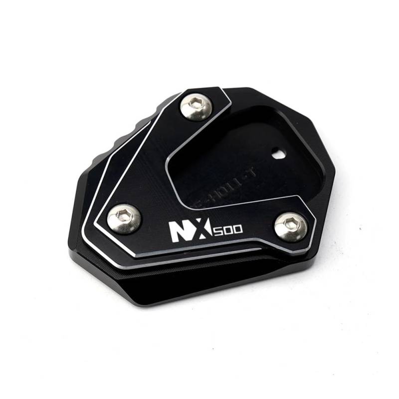 Motorrad Öleinfülldeckel Für NX500 NX 500 NX400 2023 2024 2025 CNC Motorrad Seitenständer Verlängerung Ständer Platte Pad Reifen Ventilkappen von DPOGHYE